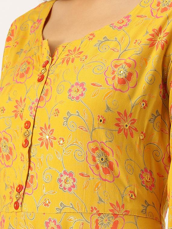women's flared kurta - 18480696 - Zoom Image - 3