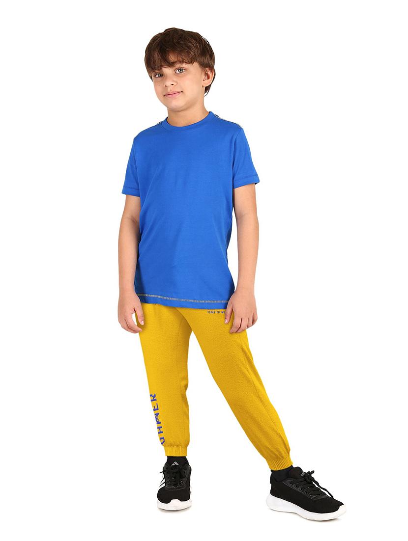 boys pack of 2 mid rise track pant - 18502677 - Zoom Image - 4