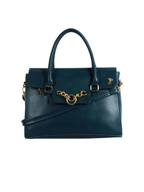 teal pvc regular satchel - 18507954 - Very Small Image - 1