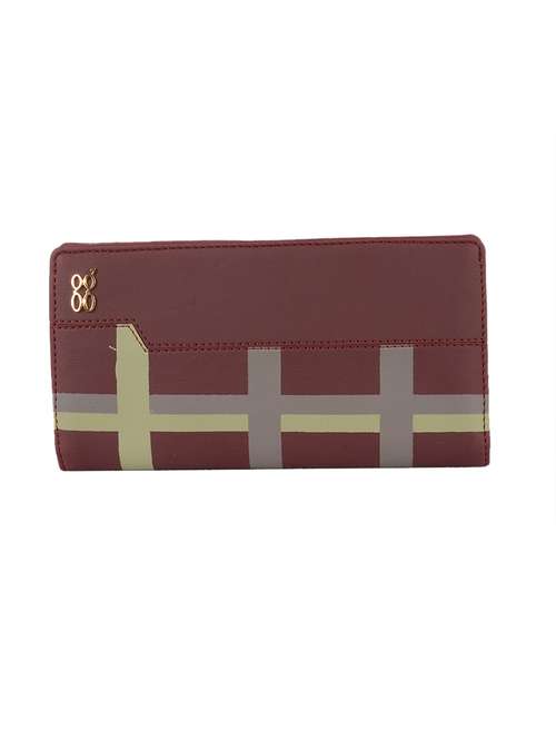 purple checkered wallet - 18509592 - Very Small Image - 1