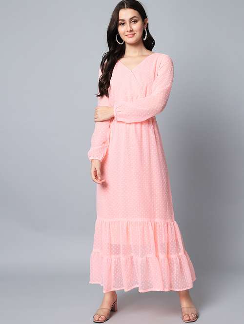 Women's Tiered Dress Swiss Dots Dress - 18531828 - Very Small Image - 1