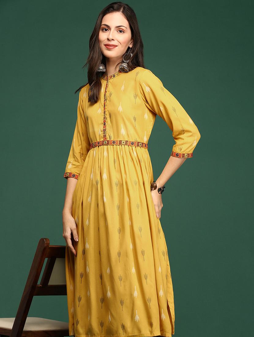 women's straight kurta - 18532092 - Zoom Image - 4