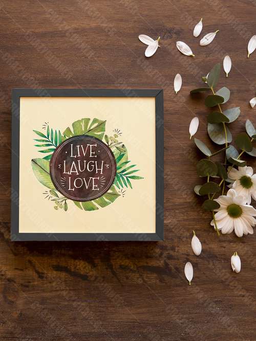 wooden photo frame - 18552536 - Very Small Image - 1