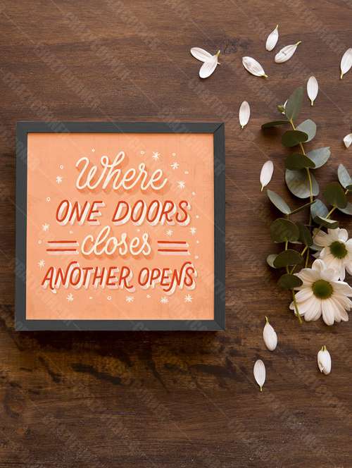 wooden photo frame - 18552537 - Very Small Image - 1