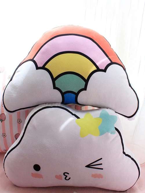 crazy corner cartoon shaped pillow for kids - 18558034 - Very Small Image - 1