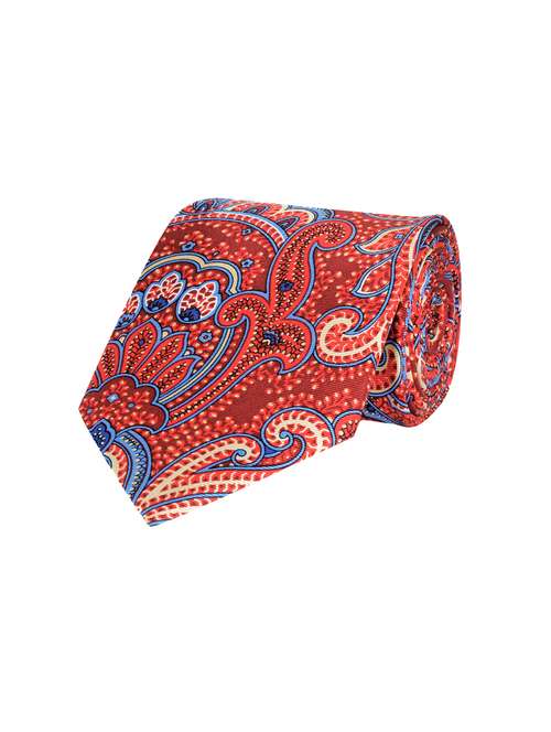 men printed tie  - 18564641 - Very Small Image - 1