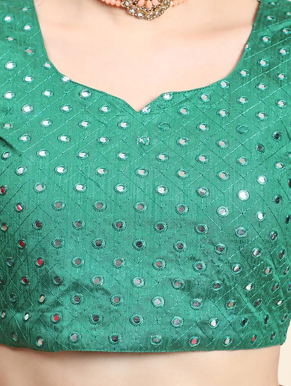 floral printed lehenga choli with dupatta - 18570723 - Zoom Image - 5