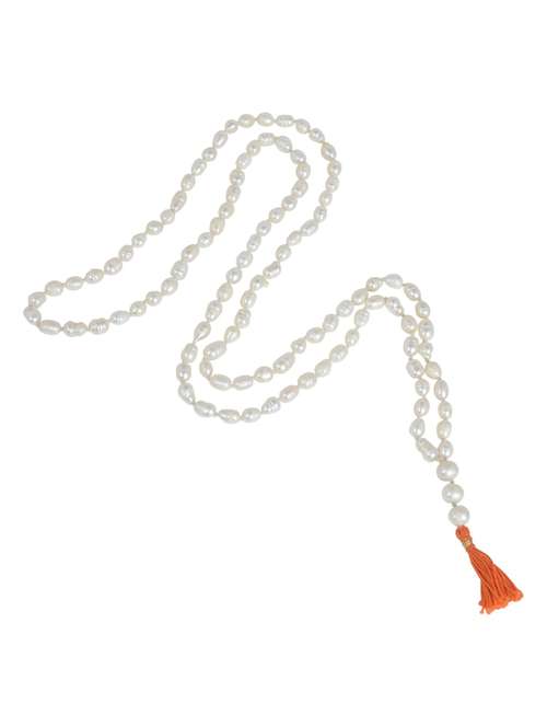 White Crystal Short Necklace - 18573396 - Very Small Image - 1