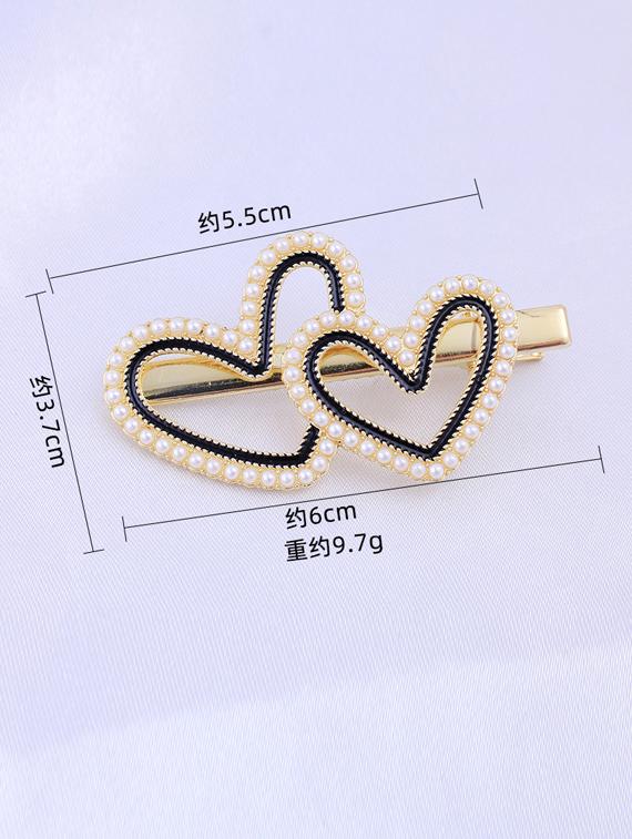 multi colored cotton blend hair pin/clips - 18575409 - Zoom Image - 4