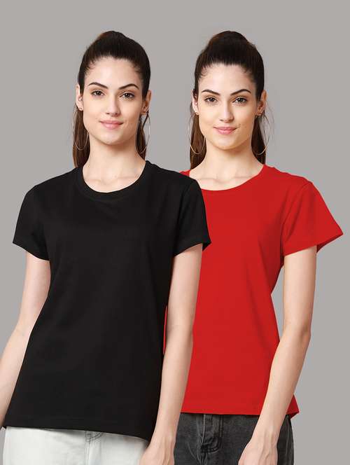women's t-shirt combo - 18601819 - Very Small Image - 1