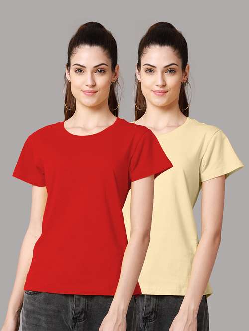 women's t-shirt combo - 18601837 - Very Small Image - 1