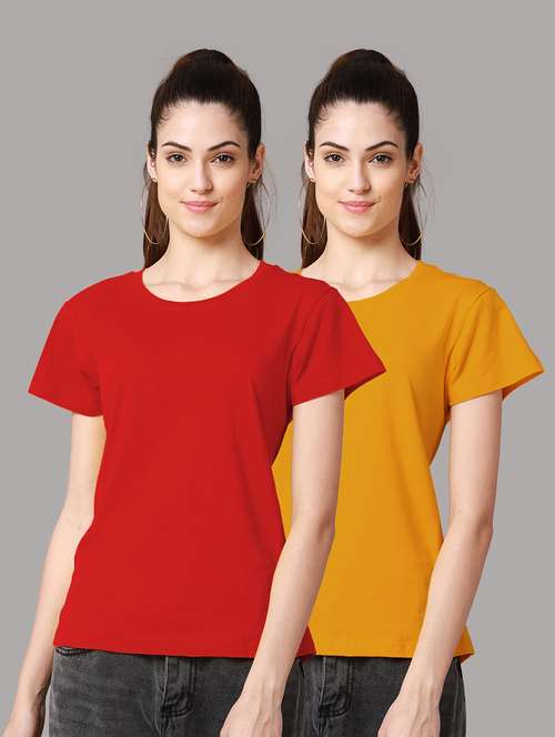 women's t-shirt combo - 18601842 - Very Small Image - 1