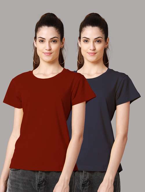 women's t-shirt combo - 18601903 - Very Small Image - 1