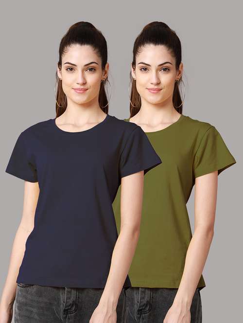 women's t-shirt combo - 18601913 - Very Small Image - 1