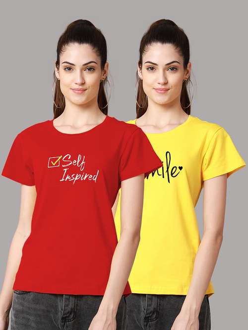 pack of 2 graphic regular tee - 18601930 - Very Small Image - 1
