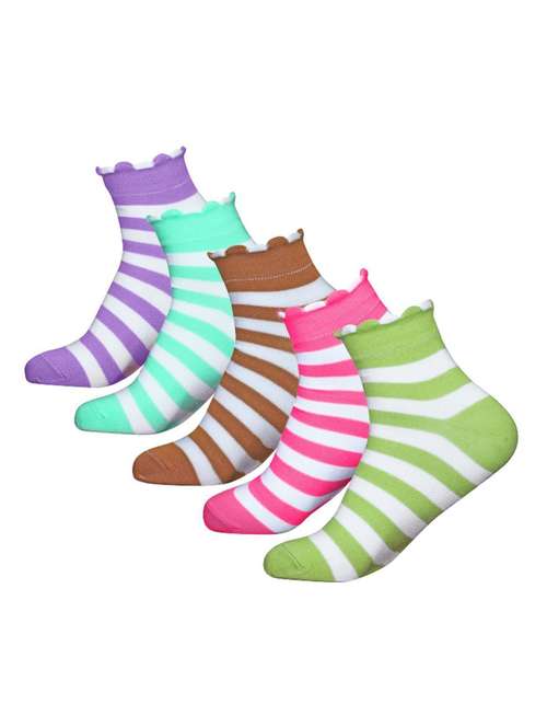pack of 5 ankle length socks   - 18614002 - Very Small Image - 1