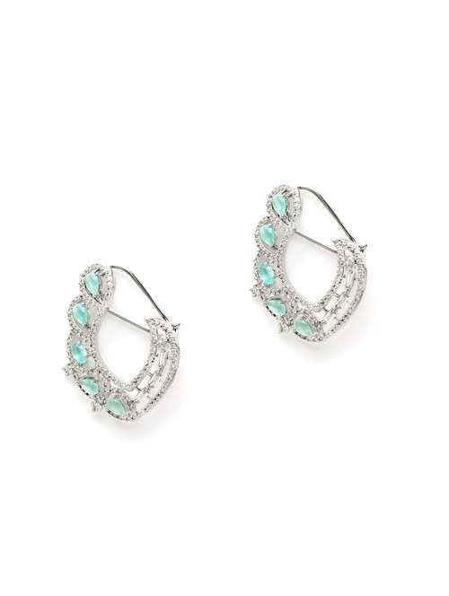 green metal earring - 18633197 - Very Small Image - 1