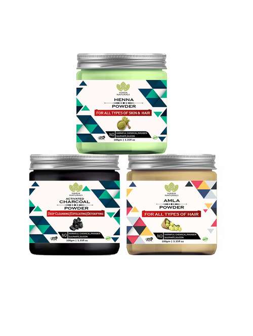 pack of 3 haria naturals beauty set - 18634949 - Very Small Image - 1