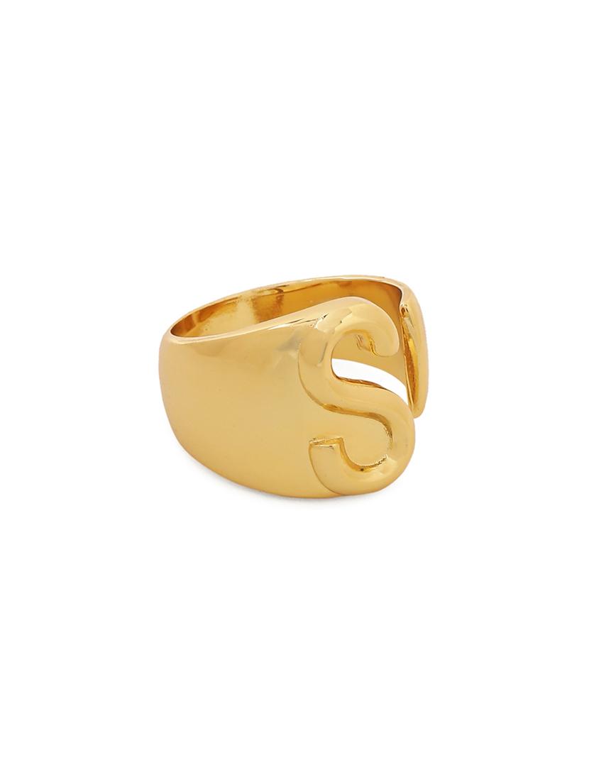 gold plated finger ring - 18637168 - Standard Image - 5