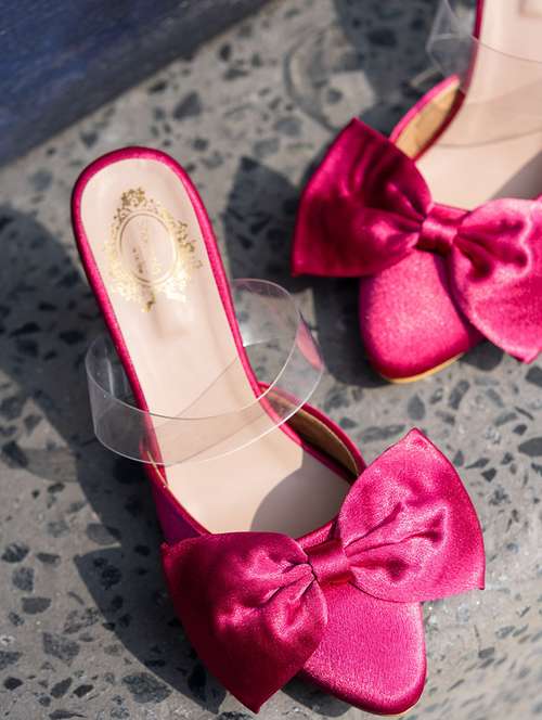 women pink slip on sandal - 18645357 - Very Small Image - 1