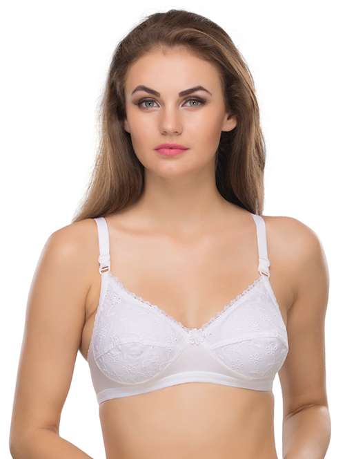 white solids regular bra - 18658379 - Very Small Image - 1
