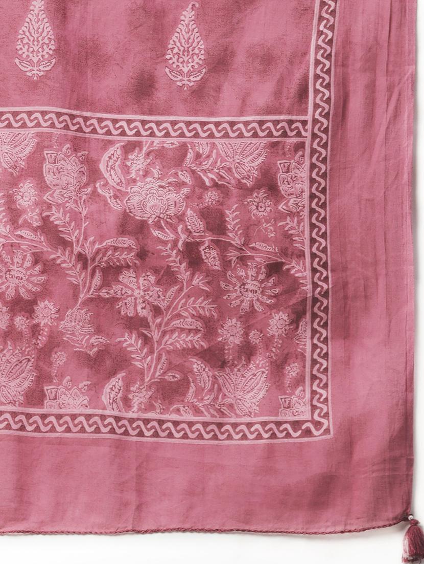 printed kurta pant set with dupatta - 18686907 - Standard Image - 6