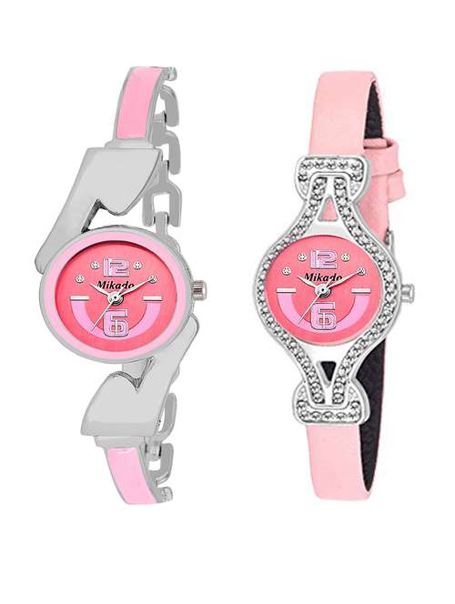 pack of 2 women watch combo - 18690412 - Very Small Image - 1