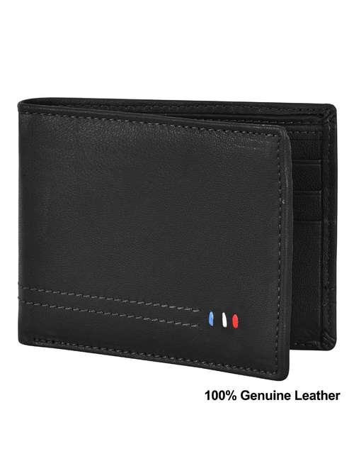 black leather wallet - 18700277 - Very Small Image - 1