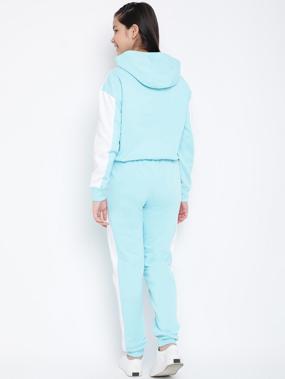 blue cotton blend sportswear - 18719359 - Zoom Image - 3