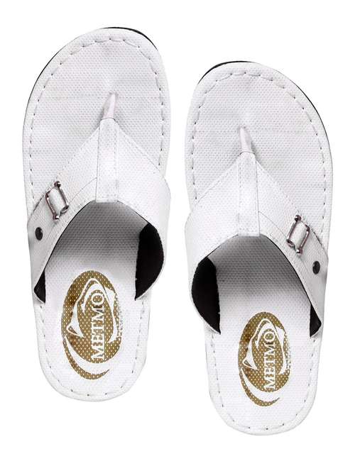 white slip on slipper - 18765701 - Very Small Image - 1