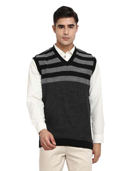 black cotton pullover - 18823083 - Very Small Image - 1