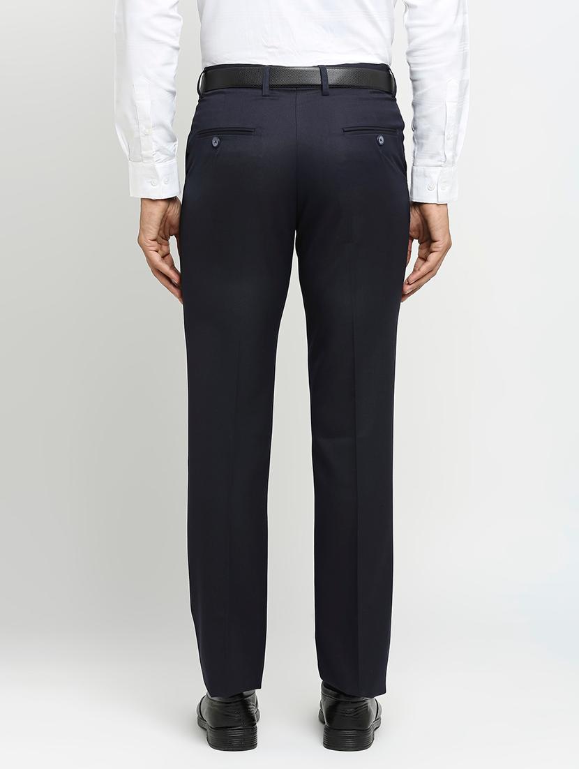 mid rise solid formal trouser - 18913709 - Standard Image - 3