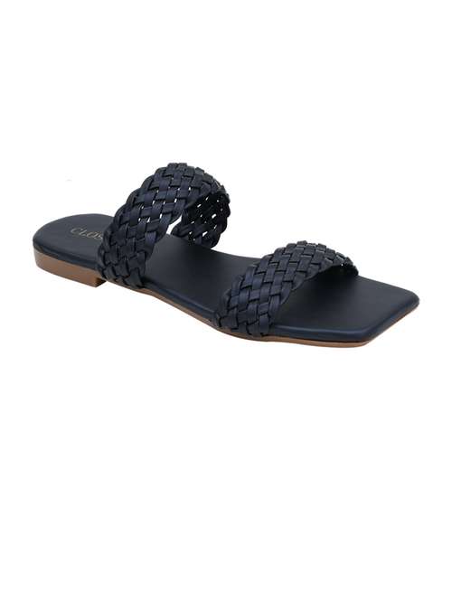 black flat  sandal - 19039450 - Very Small Image - 1