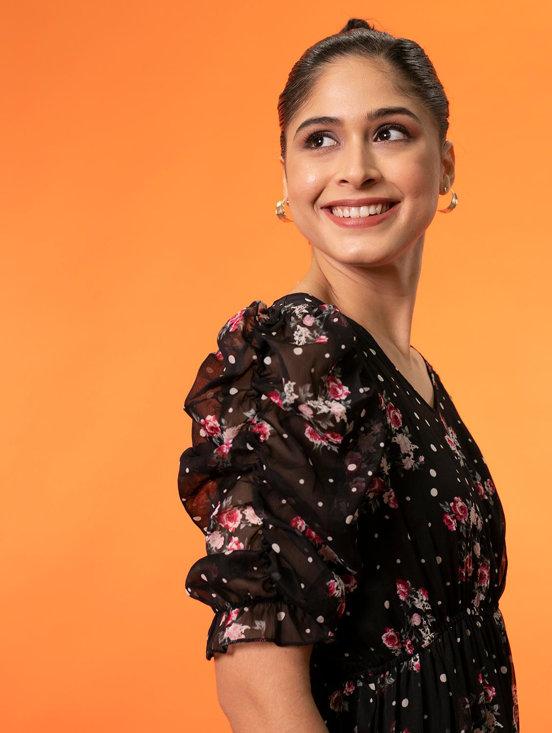 women's tiered dress floral dress - 19082421 - Standard Image - 4