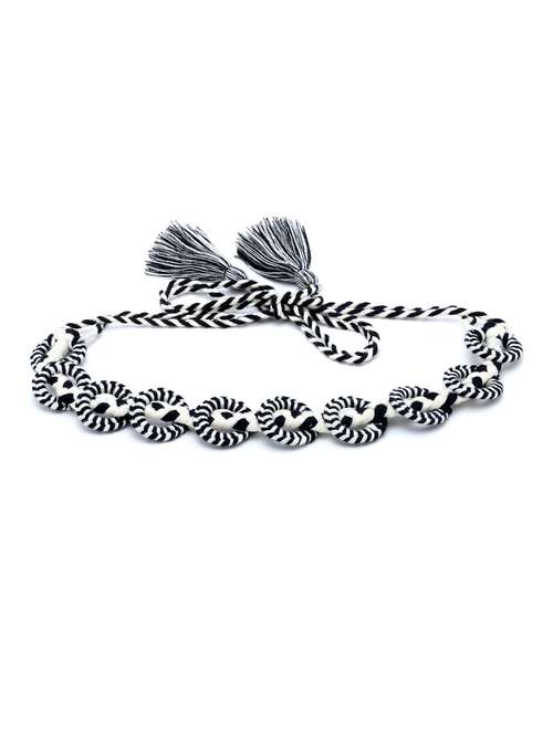 braided cotton handmade belt - 19088702 - Very Small Image - 1