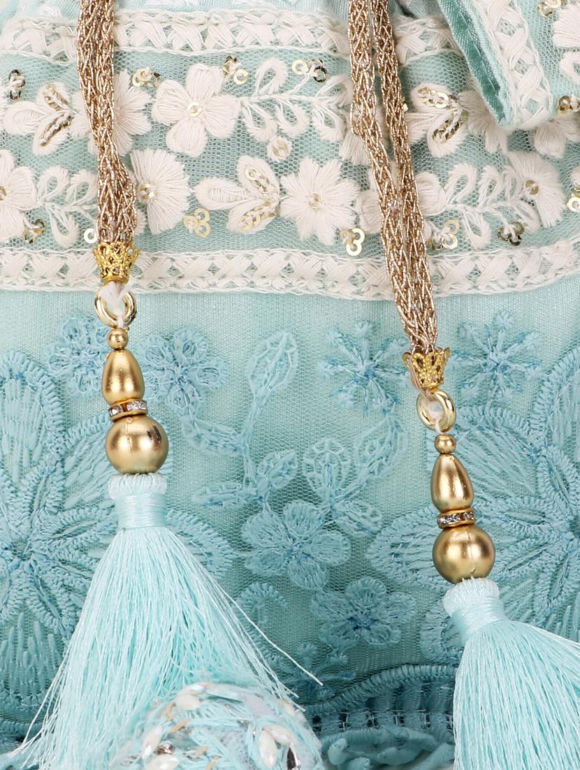 embroidered regular potli - 19088801 - Standard Image - 3