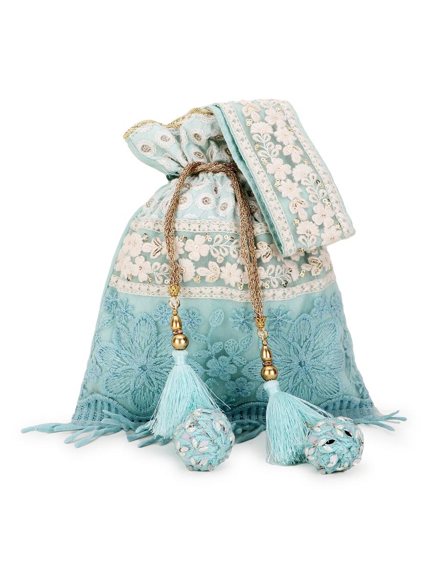 embroidered regular potli - 19088801 - Standard Image - 5