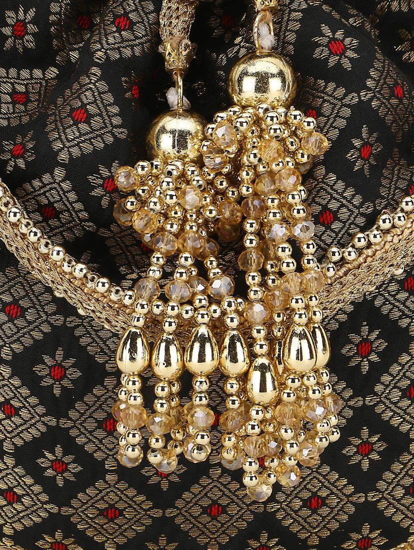 embroidered regular potli - 19088830 - Zoom Image - 3