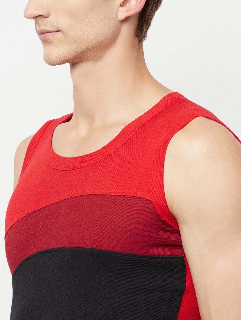 men color block vest combo - 19109232 - Zoom Image - 5