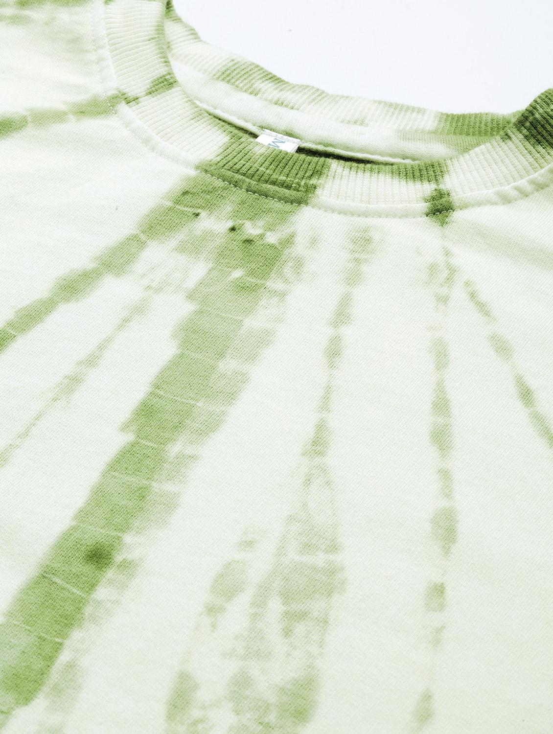 women tie & dye long sleeve active wear set - 19109697 - Zoom Image - 4