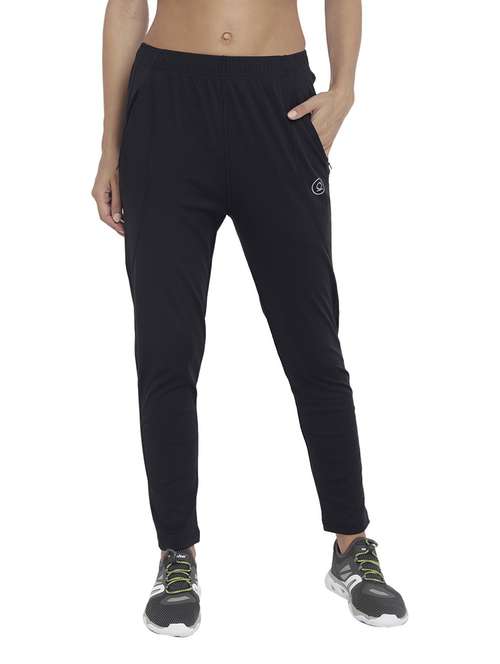 mid rise solid track pant  - 19115213 - Very Small Image - 1