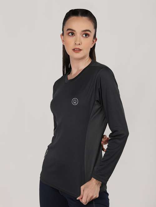 women's plain round neck t-shirt - 19116273 - Very Small Image - 1