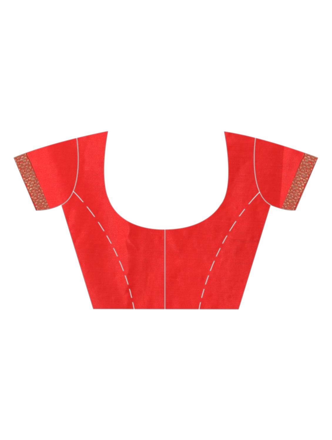 women's banarasi saree with blouse - 19137811 - Zoom Image - 4
