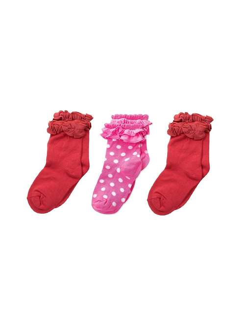 pack of 3 multi colored ankle length sock - 19137823 - Very Small Image - 1