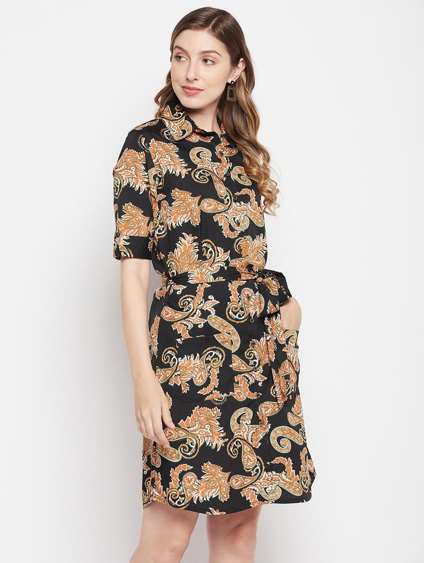 women's paisley dress - 19161472 - Standard Image - 2
