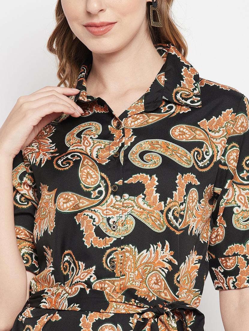 women's paisley dress - 19161472 - Standard Image - 5