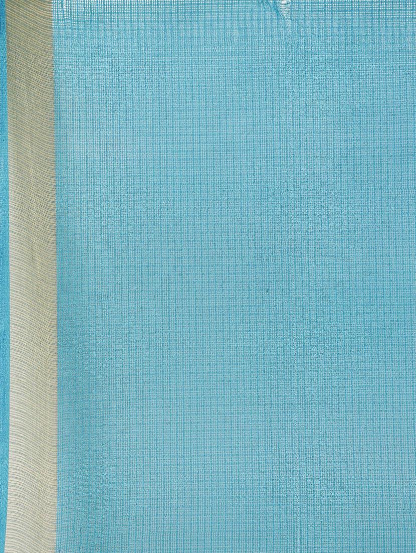 women's bandhani blue colored saree - 19179044 - Zoom Image - 6