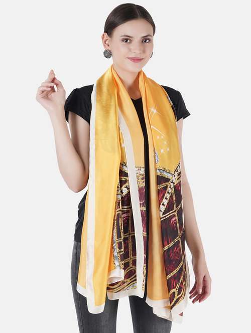 multi colored printed scarf - 19188591 - Very Small Image - 1