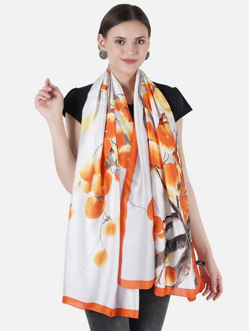 multi colored printed scarf - 19188593 - Very Small Image - 1