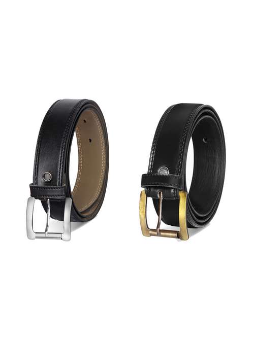 pack of 2 leatherette belt - 19228576 - Very Small Image - 1